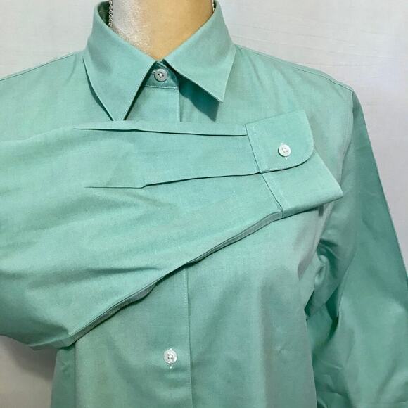 Foxcroft NWOT Button Down Shirt Women 8 - Picture 3 of 10